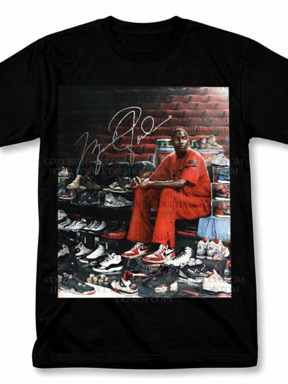 Michael Jordan Chicago Bulls Graphic T Shirt
